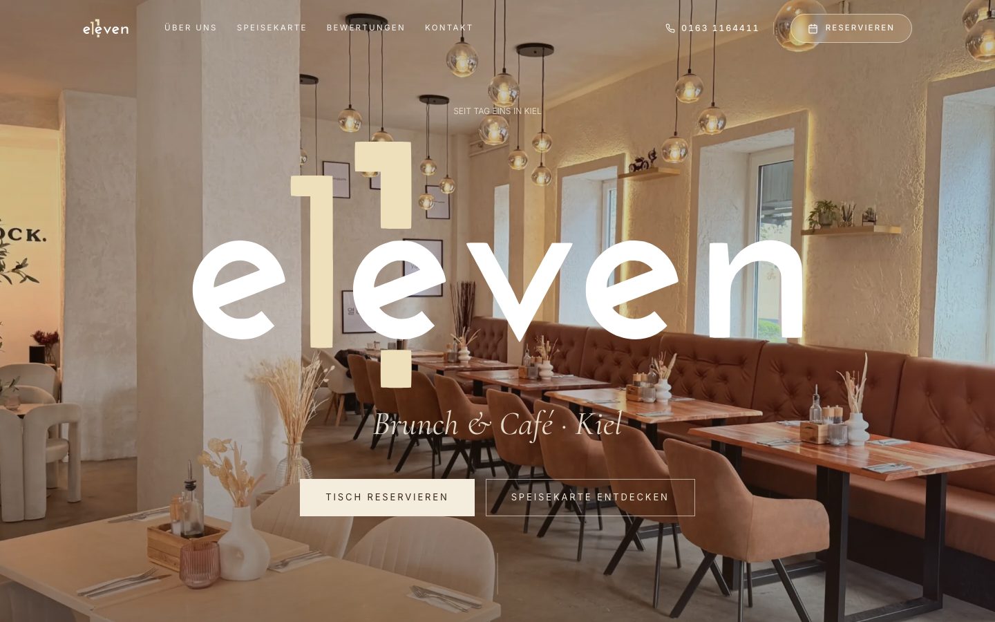 Startseite von Eleven Brunch & Café in Kiel